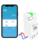 Micro power meter monofase Wi-Fi MEM01WT